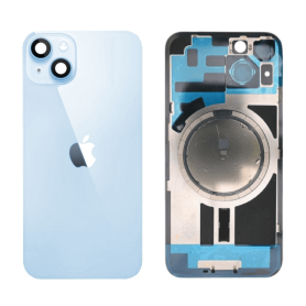 Vitre Cache Arrière iPhone 15 Bleu (Origine Demonté) - Grade AB