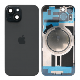 Vitre Cache Arrière iPhone 15 Noir (Origine Demonté) - Grade AB